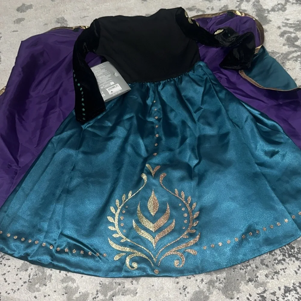 Walt Disney Wolrd Frozen 2 Princess Anna coronation Costume dress